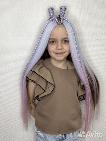 Косы с канекалоном/афрокосы афропрически брейды