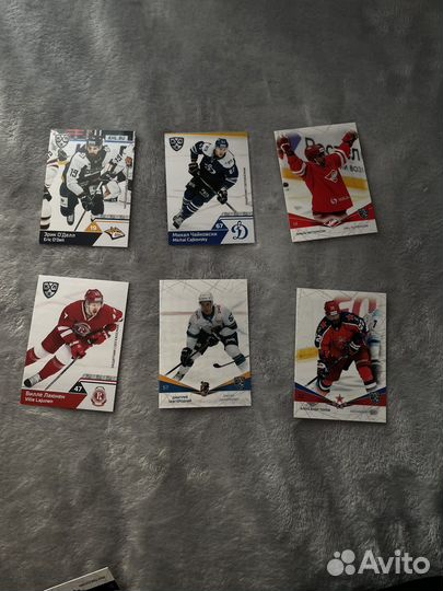 Хоккейные карточки кхл