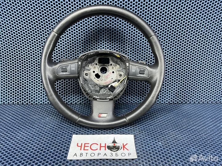 Руль рулевое колесо Audi Q7 Sline 3 спицы