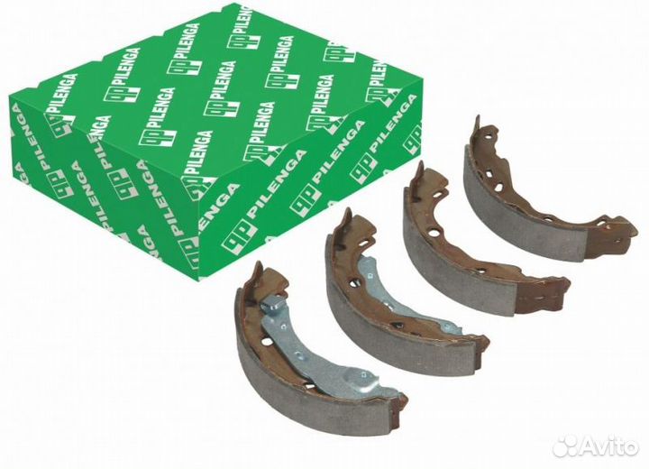 Pilenga колодки торм. бар. задние LADA - xray, ren