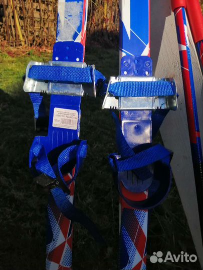 Беговые лыжы 2 пары + лыжные ботинки