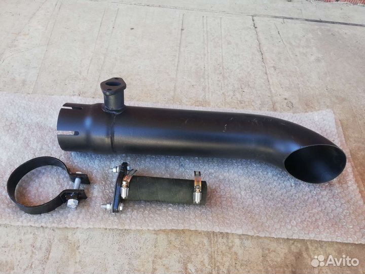 Глушитель новый