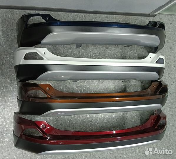 Рав4- 4 бампер задний 2015 под установку Б/У