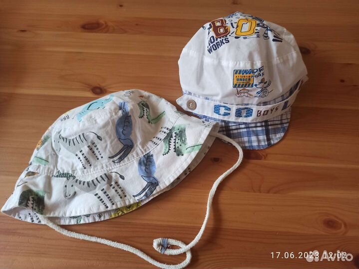 Панама, берет, кепка на мальчика 48-50, 1 год