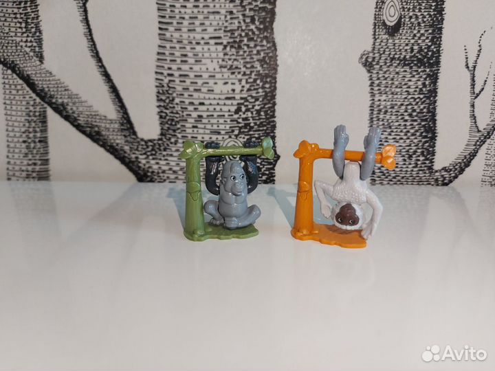 Игрушки из киндера natoons