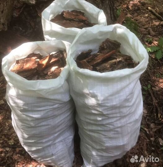 Сосновая кора(мульча)