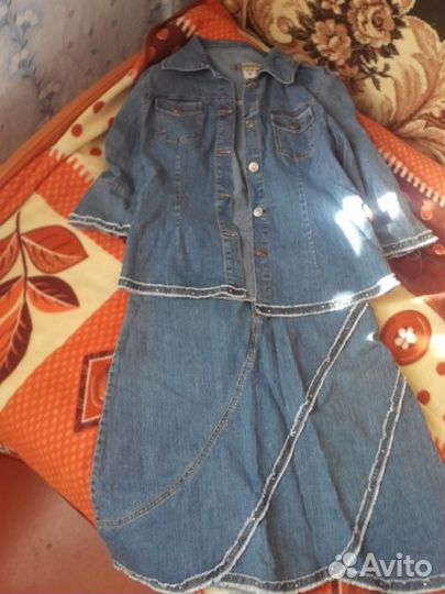 Джинсовый костюм