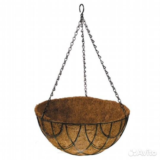 Подвесное кашпо из коковины