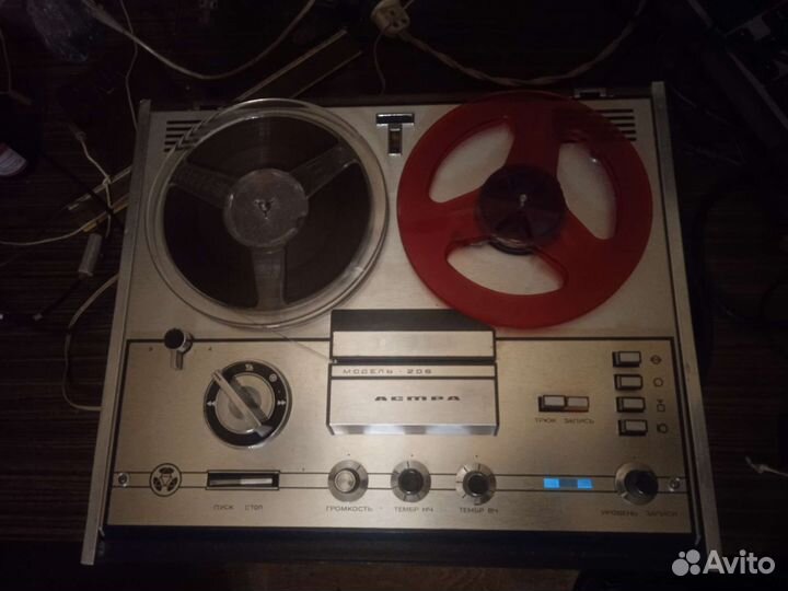 Магнитофон Астра-206/205. Разбор. Запчасти