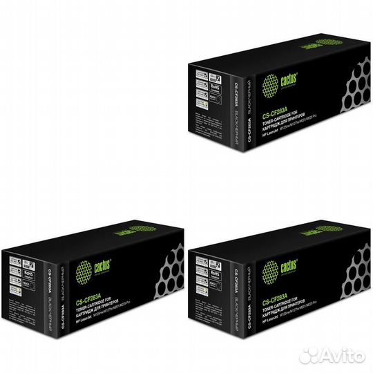Картридж CS-CF283A 3 Pack (877295-3PK) 1453530