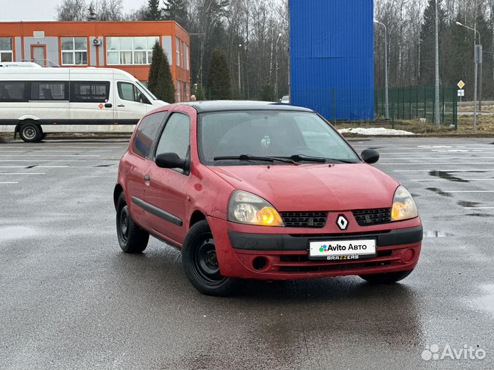 Renault Clio 1.1 МТ, 2002, 275 000 км