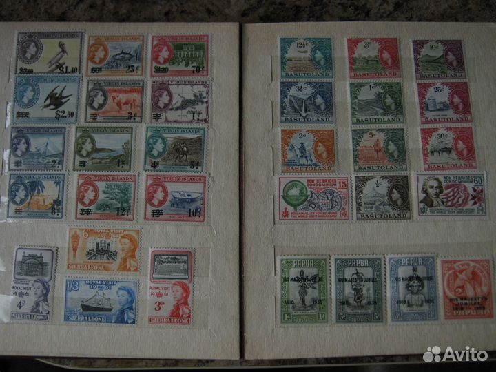 3 Марки, красивая коллекция - Британская империя и