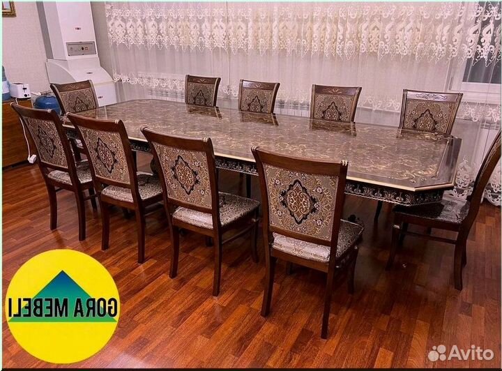 Кухонный стол раскладной белый