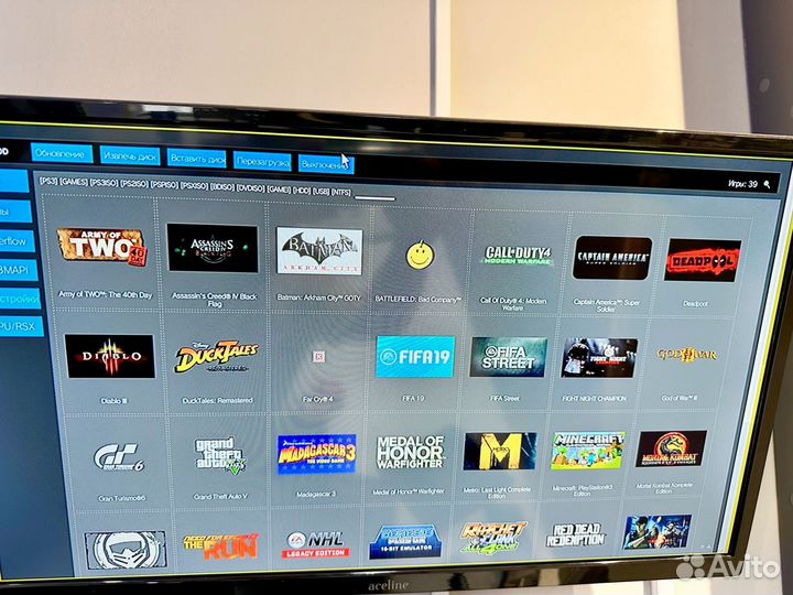 Sony Playstation 3 прошита с играми