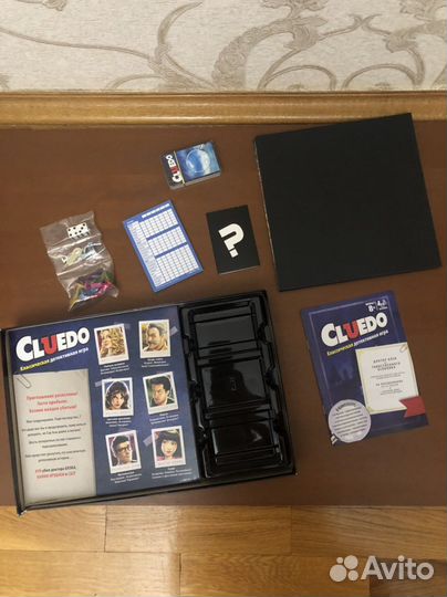 Настольная детективная игра Cluedo (Клуэдо)