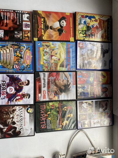 Cd диски музыка, фильмы, игры