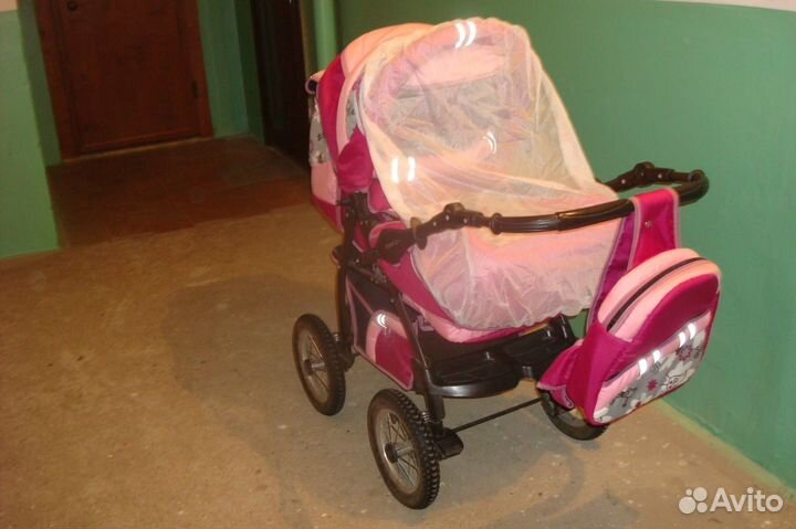 Детская коляска трансформер. Зима- Лето 3 в 1