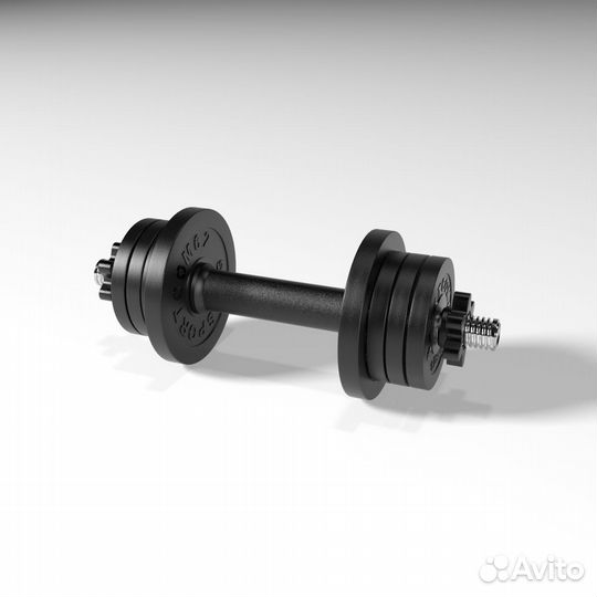 Гантель разборная barfits Sportcom D26 17кг 2