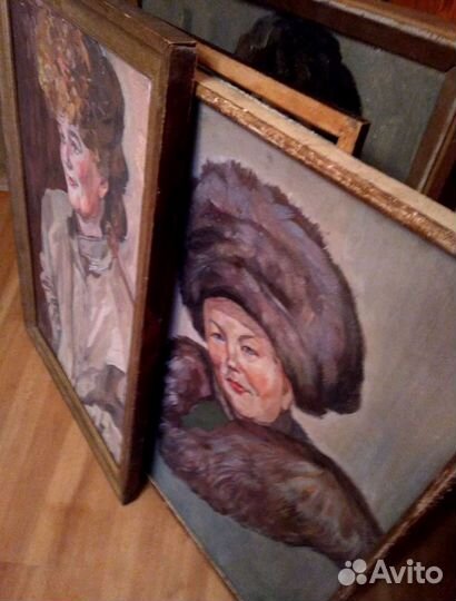 Картины портреты, худ. Максимов Г.Г