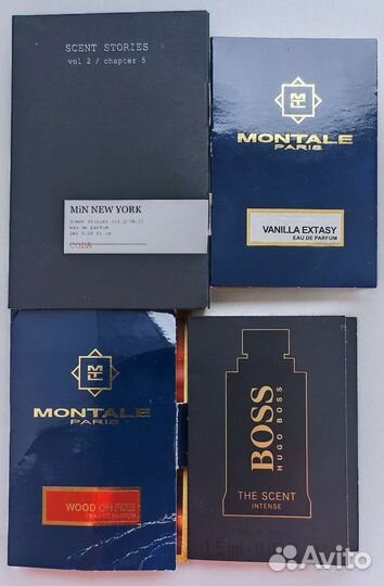 Пробники духов мужские