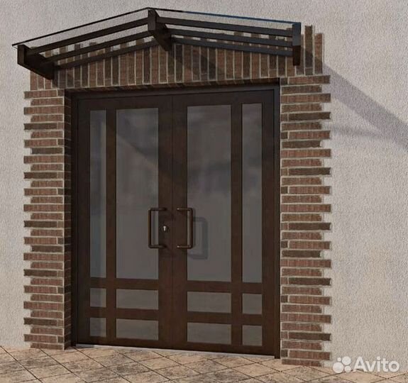 Пластиковые двери от производителя. Входная группа