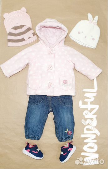 Рост 62- 68 Пакет фирменных вещей на юную леди