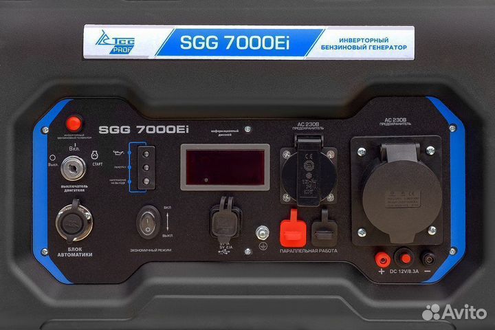 Генератор бензиновый 7 кВт TSS SGG 7000EI