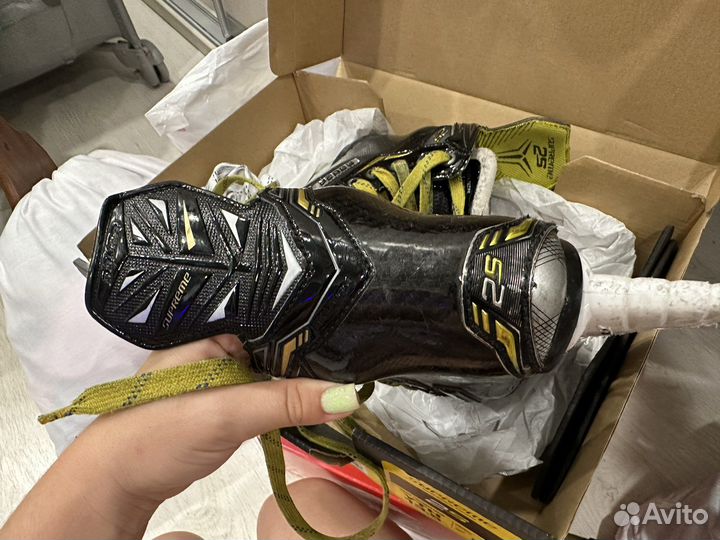 Коньки bauer supreme 2s US 1,5(20,7см) EUR33