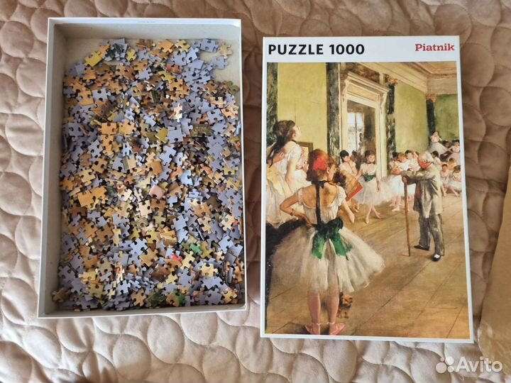 Пазлы на 1000 и 1500 деталей