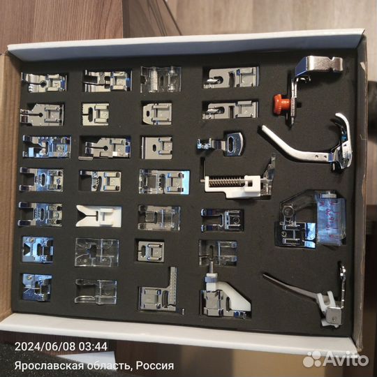 Прижимные лапки для швейных машин 32 шт