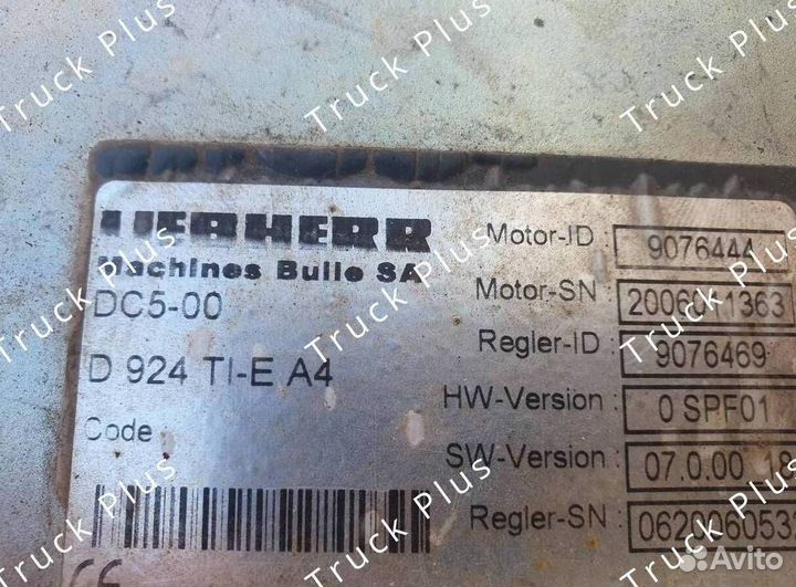 Двигатель Liebherr D924