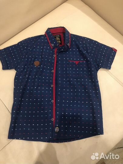 Рубашка яркая для мальчика