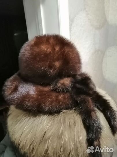 Шляпа из сортовой норки фабричного пошива