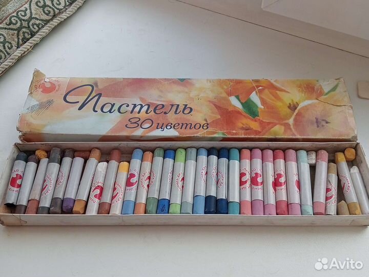Пастель сухая