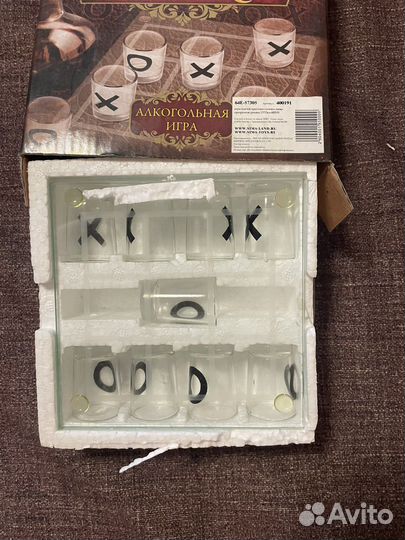 Рюмки крестики нолики