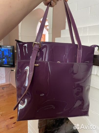 Кожаная сумка