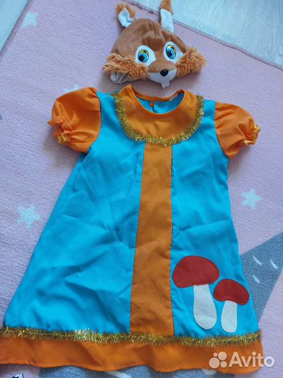 Новогодн й костюм белки