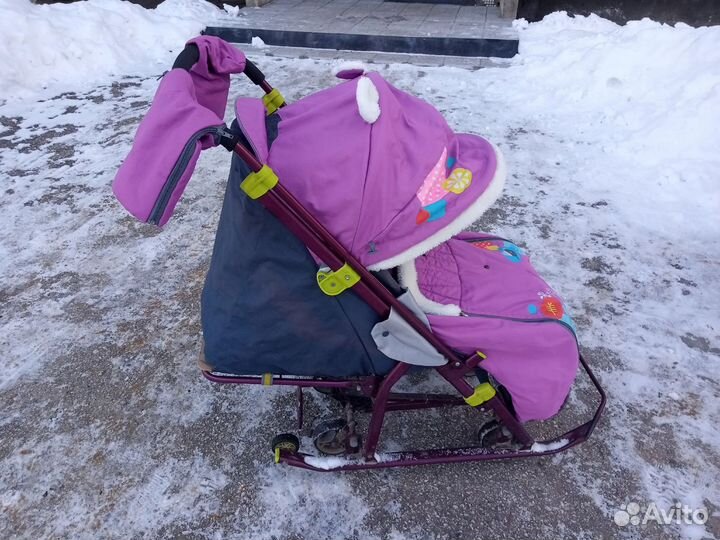 Санки коляска ника 7 8