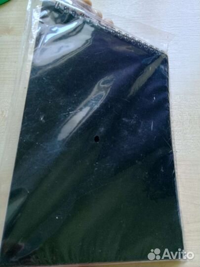 Блокнот с черными листами