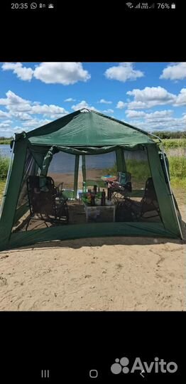 Палатка(шатёр) большая,лёгкая- в спец сумке 5000