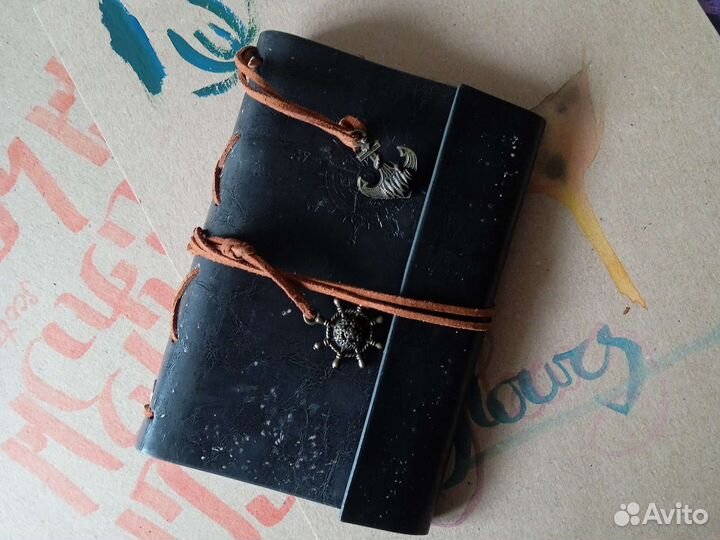 Кожаный Блокнот Ручной Работы