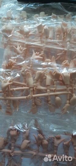 Запасные жестовые ручки для кукол блайз TBL