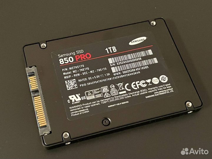 SSD Samsung 850 Pro 1Tb