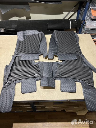 Эва коврики+ экокожа 3d