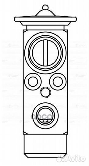 Клапан расш. кондиционера (трв) для а/м Opel As