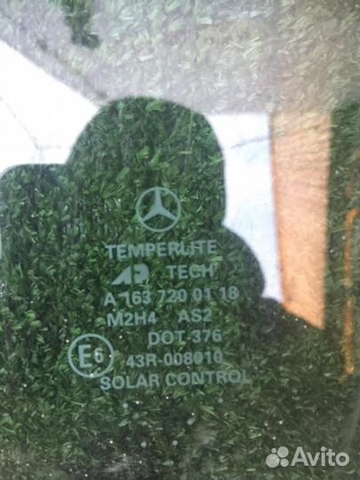 Стёкла MB ML w163