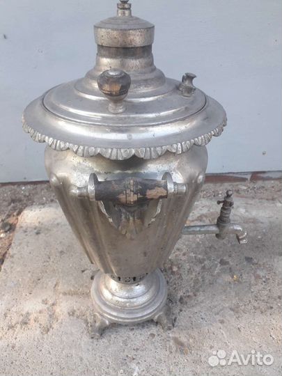 Самовар на дровах СССР