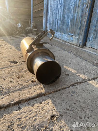 Выхлопная банка прямоток