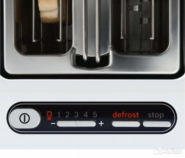 Тостер Bosch TAT8611, белый