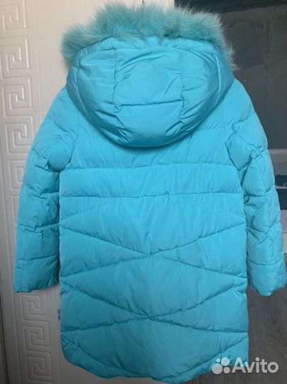 Пальто для девочки зима 122